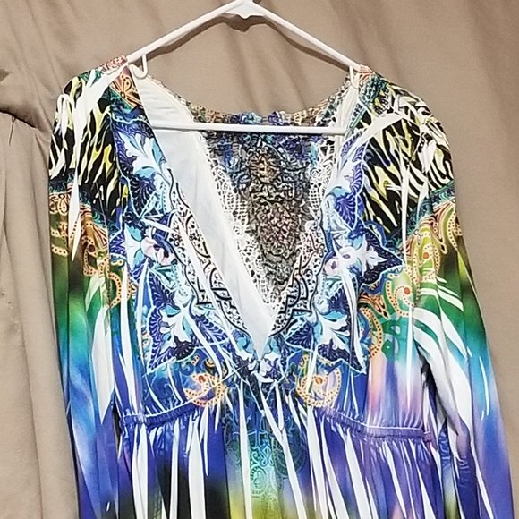 Dresses & Skirts - COPY - COPY - Multicolored Jewel & Pastel Toned S…